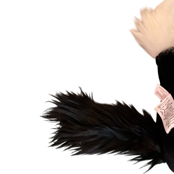 Disney Store Black Plush Horse With White Mane & Tail 20" Stuffed Animal Toy For - Picture 7 of 8